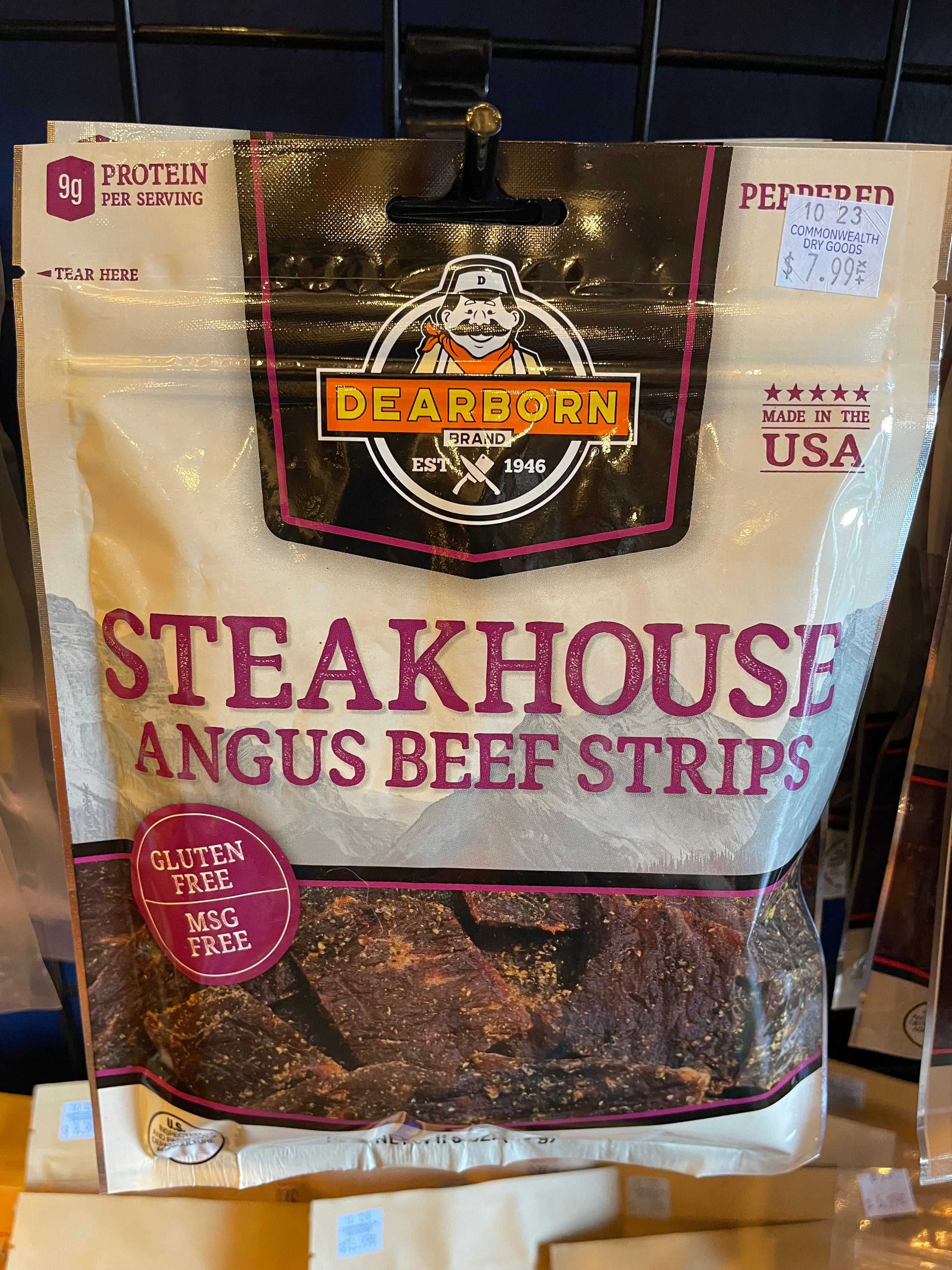 Dearborn Jerky Steakhouse Angus Beef Strips My Site
